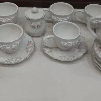 سرویس چایخوری گل برجسته