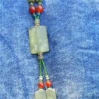 گردنبند اویز سنگی قدیمی دستساز بسیار کلکسیونی|کلکسیون اشیاء عتیقه|رامسر, |دیوار