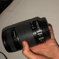 لنز حرفه ای Canon EFS 55-250mm IS STM|دوربین عکاسی و فیلم‌برداری|تهران, بلورسازی|دیوار