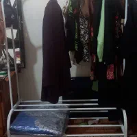 رخت اویز ۲ردیفه جنس فلز و سبک