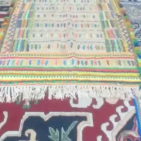 گلیم فرش دست بافت ترکی فی ۳|گلیم، جاجیم، گبه|زرقان, |دیوار