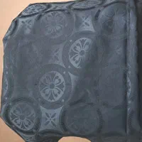 پارچه چادر ساتن مشکی طرح دار و پارچه چادر خانگی