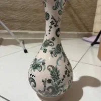 گلدان طرحدار سفالی