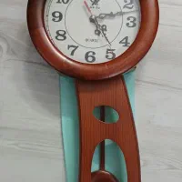 ساعت دیواری چوبی