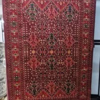 فرش ماشینی گبه طرح ترکمن