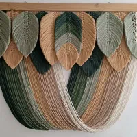 با نخ مکرومه خانه ات رو رنگی رنگی کن|تابلو، نقاشی، عکس|ایلام, |دیوار