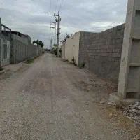 زمین باغچه جنب پمپ بنزین نساروند