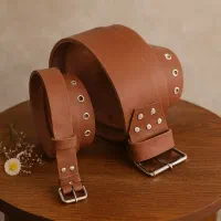 کمربند دو شاخ چرمی|کیف، کفش، کمربند|تهران, شهرک شریعتی|دیوار