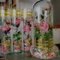 هدیه سبد گل مصنوعی باکس گل تولد|گل مصنوعی|اسلامشهر, صادقیه|دیوار