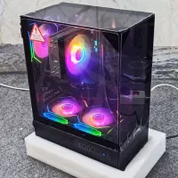 کیس آکبند تمام آکواریومی گیمینگ مانیتور وسایل کامل