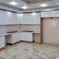 کابینت آشپزخانه وکمددیواری مهدی هایگلاس و ام دی اف