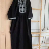 ساحلی طرح ترکمنی لینن