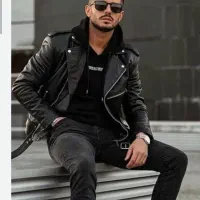 کت چرم برای لاغرها اندازه میشه سایزنوجوانه|لباس|سقز, |دیوار
