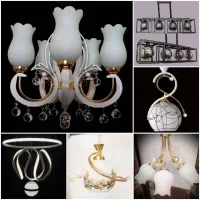 آکبند لوستر تک شعله حباب پتینه خطی مدرن|لوستر و چراغ آویز|تهران, فردوسی|دیوار