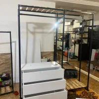 رگال لباس قابل باز و بست|جاکفشی، کمد، دراور|آق قلا, |دیوار