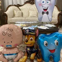 استند و بادکنک دندونی بچه