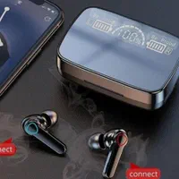 ایرپاد بلوتوث m19پرو پاوربانک باتری بزرگ هندزفری|لوازم جانبی موبایل و تبلت|قم, نیروگاه|دیوار