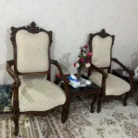 مبل مبلمان۹نفره سلطنتی استیل نه نفره جهیزیه تمیز