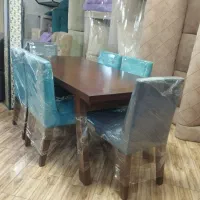 میز نهارخوری 6 نفره در حد نو|میز و صندلی غذاخوری|مشکیندشت, |دیوار