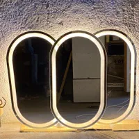 آینه بیضی بک لایت (50*100)|آینه|قائم‌شهر, |دیوار