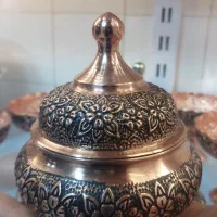 قندان مسی لوتوس