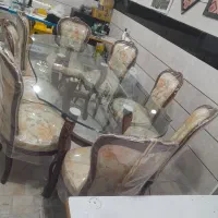 میز و صندلی غذا خوری ۸نفره|میز و صندلی غذاخوری|نکا, |دیوار