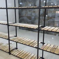 ساخت و اجرای قفسه و رگال|کتابخانه، شلف، قفسه‌های دیواری|مبارکه, |دیوار