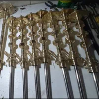 قلیان میوه ای ۳قبه گرد و الماسی سفارشی