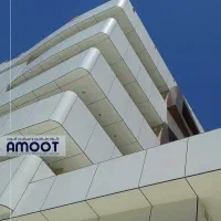 نما کامپوزیت نمای ساختمان ورق آلوتایل تابلو تجاری