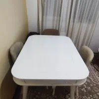 میز نهارخوری 4نفره|میز و صندلی غذاخوری|تبریز, |دیوار