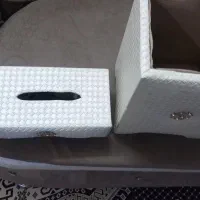 سطل اشغال اصل تزعینی باجادستمال کاغذی تمیز ونو|صنایع دستی و سایر لوازم تزئینی|چناران, |دیوار