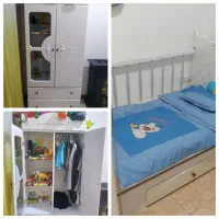 تخت وکمد بچه درحدنو