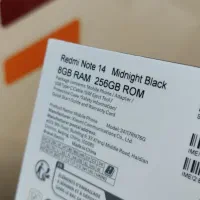 گوشی شیائومی Redmi Note14 مشکی با حافظه 256 رام 8|موبایل|رشت, سلیمانداراب|دیوار