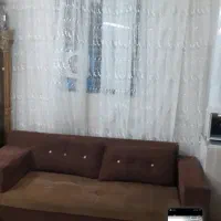 مبل ال ۶ نفره با دوتا جلو مبلی بدون شیشه