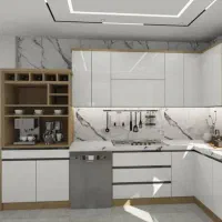 کابینت آماده آشپزخانه ارزان نئوکلاسیک|مصالح و تجهیزات ساختمان|فردیس, شهرک سپاه|دیوار