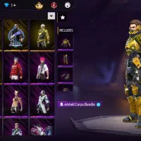 اکانت فری فایر|کنسول، بازی ویدئویی و آنلاین|نیشابور, باغ نو|دیوار