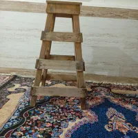 چهارپایه چوبی