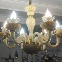 آویز کریستالی شیک|لوستر و چراغ آویز|قم, زنبیل آباد|دیوار