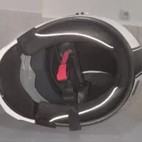 کلاه کاسکت فک متحرک و عینک برند EK|قطعات یدکی و لوازم جانبی|خمینیشهر, |دیوار