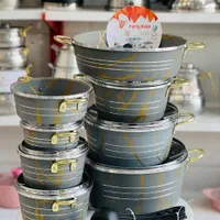 سرویس قابلمه ۱۴پارچه با کفگیر ملاقه|ظروف پخت‌وپز|تهران, بازار|دیوار