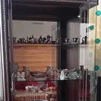 بوفه چوبی|بوفه، ویترین، کنسول|کرمان, |دیوار