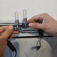 هدلایت ۴ حالته سالم در حد نو مارک SAMدو فیش