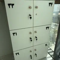 پارتیشن جدا کننده ، کمد پرسنل، بوفه فیشال|آرایشگاه و سالنهای زیبایی|شیراز, زرگری|دیوار