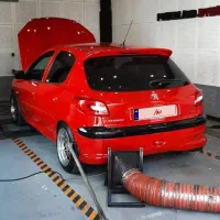 206 تیپ 5 مدل 94 لوازمی (کم کارکرد)|خودرو سواری و وانت|مشکیندشت, |دیوار