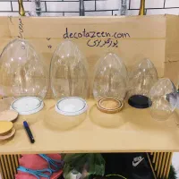 انواعی باکس شیشه فلکسی تخم مرغی بادکنکی