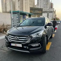 سانتافه مشکی تو مشکی در حد صفر