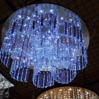 حراج لوستر کنترلی چندرنگ مستقیم ازکارخانه|لوستر و چراغ آویز|کرج, المهدی|دیوار