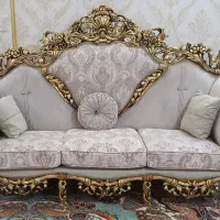 مبل سلطنتی مدل پنجه شیری ۹نفره|مبلمان خانگی و میز عسلی|بروجرد, |دیوار