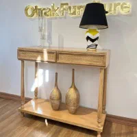 کنسول تلویزیون کلاسیک فرانسوی چوب طبیعی|بوفه، ویترین، کنسول|چهاردانگه (تهران), |دیوار