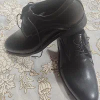 کفش مجلسی چرم مشکی
